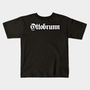 Ottobrunn written with gothic font Kids T-Shirt